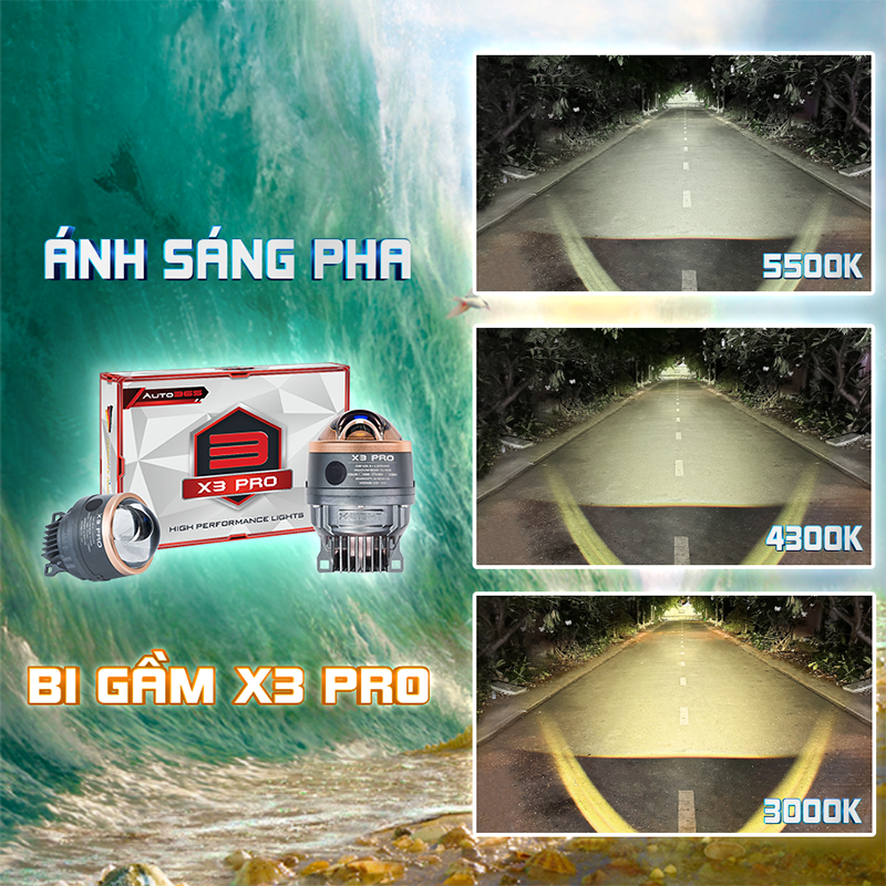 BI GẦM X-LIGHT X3 PRO